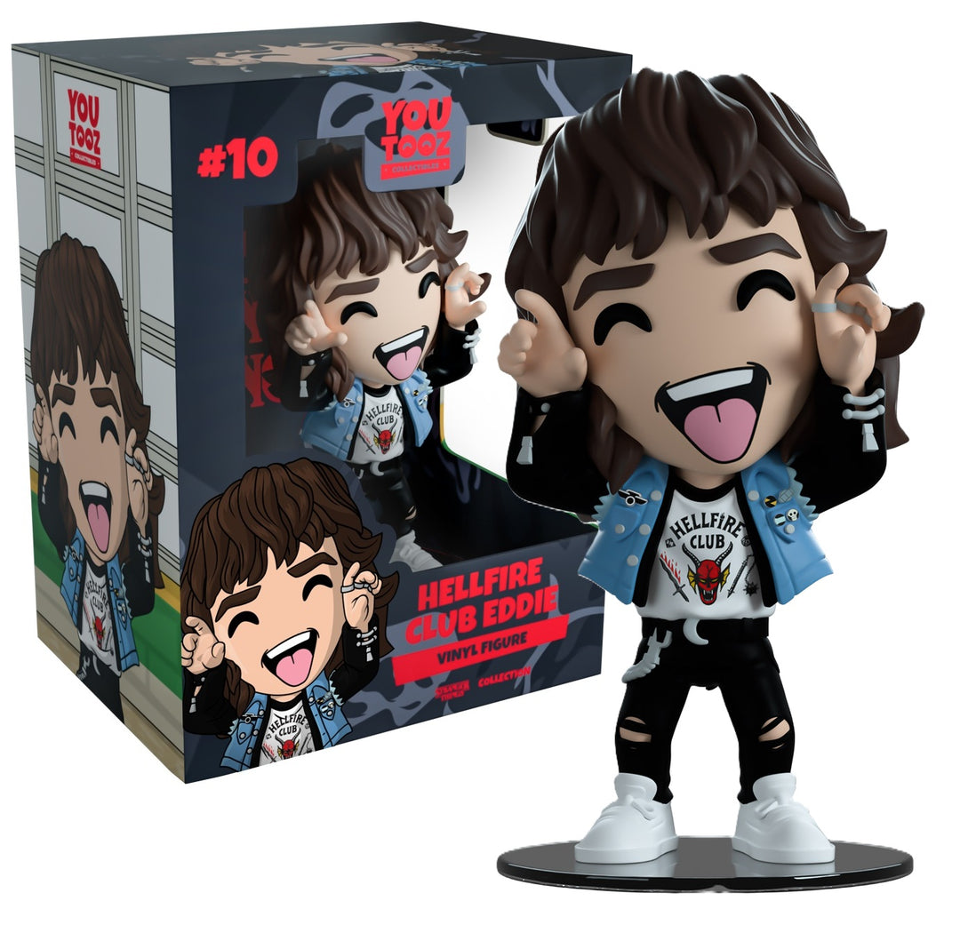 STRANGER THINGS - Hellfire Club Eddie - Figure Youtooz 12cm