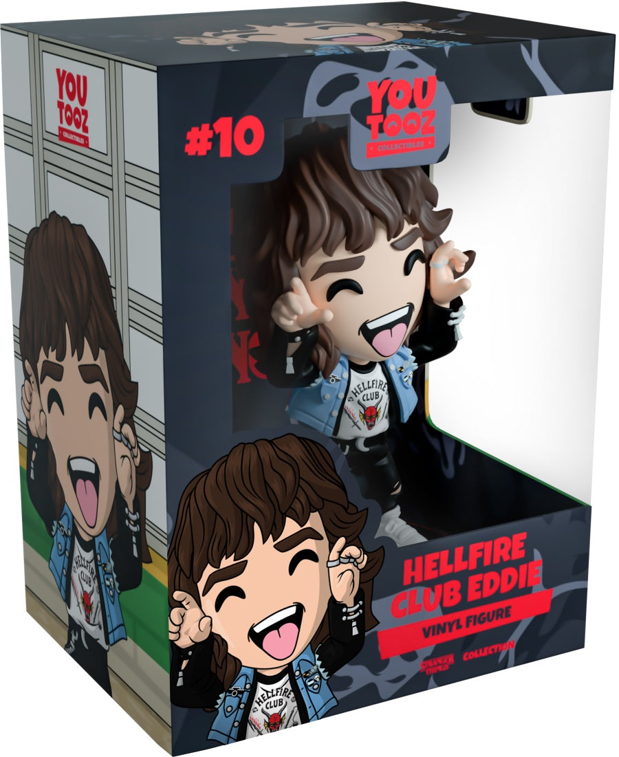 STRANGER THINGS - Hellfire Club Eddie - Figure Youtooz 12cm