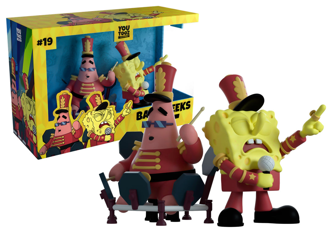 BOB L'EPONGE - Band Geeks - Figure Youtooz 12cm