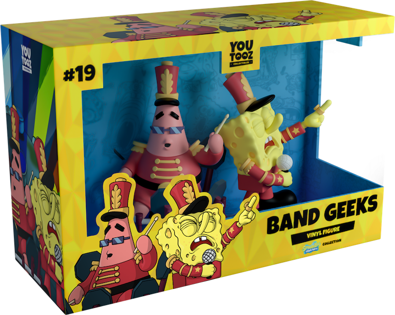 BOB L'EPONGE - Band Geeks - Figure Youtooz 12cm