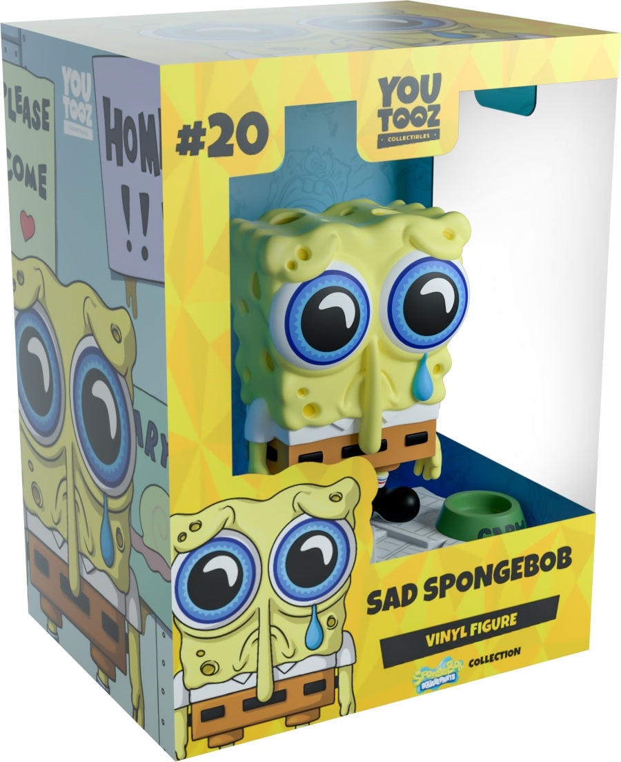 BOB L'EPONGE - Sad Spongebob - Figure Youtooz 10cm