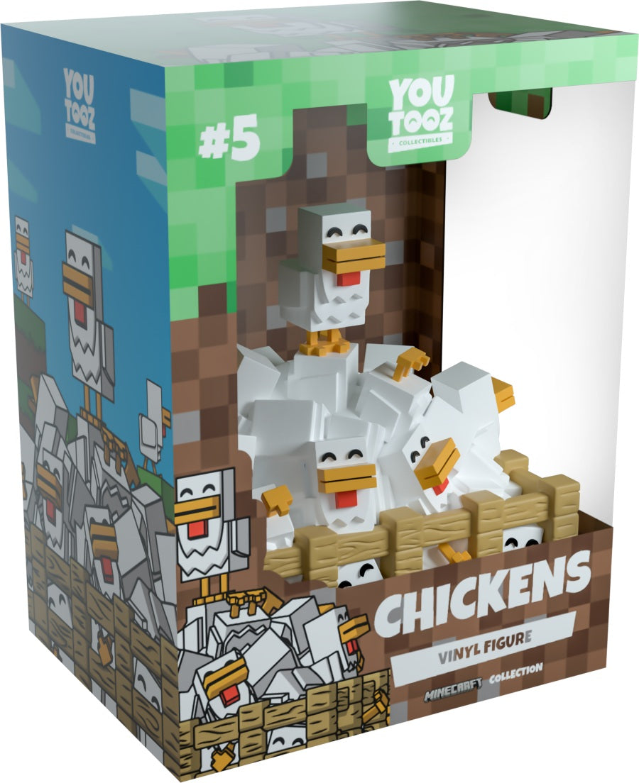 MINECRAFT - Chickens - Figure Youtooz 9cm