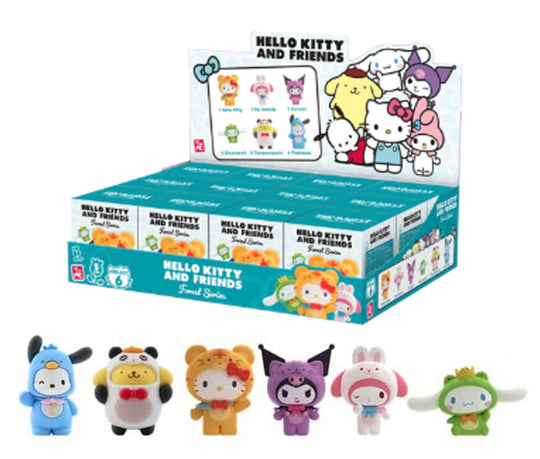 HELLO KITTY - Forest Friends Series -Assortiment 12 Fig. 3cm Blind Box