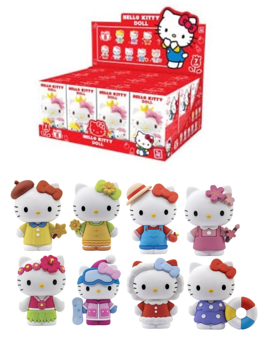 HELLO KITTY - Four Season Series -Assortiment 12 Fig. 7cm Blind Box