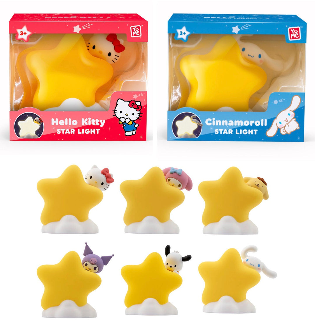 HELLO KITTY - Light Star Light Series - Assortiment 12 Figures 8.3cm