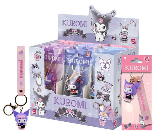 HELLO KITTY - Kuromi Outfit Series - Assort 12 Keychain 13cm Blind Box