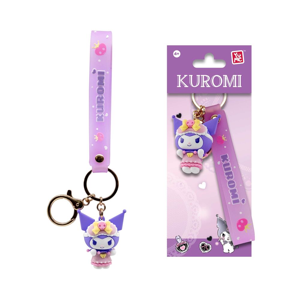 HELLO KITTY - Kuromi Outfit Series - Assort 12 Keychain 13cm Blind Box