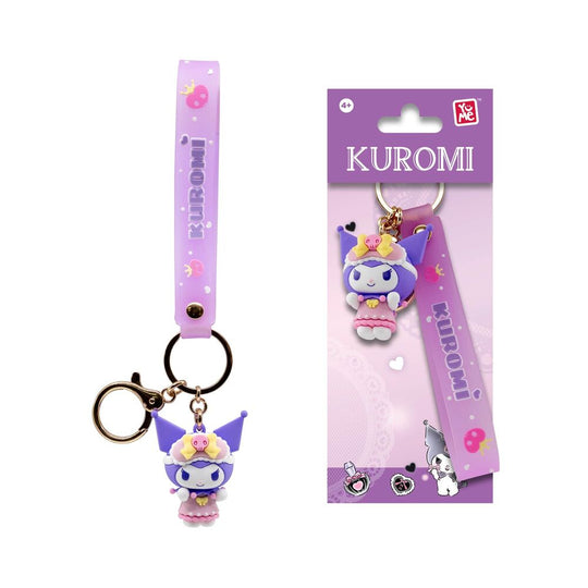 HELLO KITTY - Kuromi Outfit Series - Assort 12 Keychain 13cm Blind Box