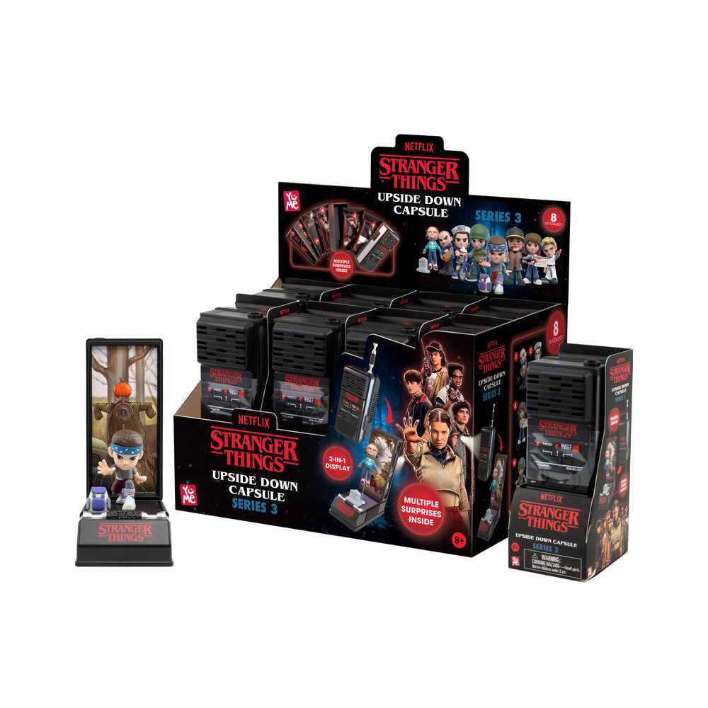 STRANGER THINGS - Talkie Walkie Capsule - Assort 8 Figurines BLIND BOX
