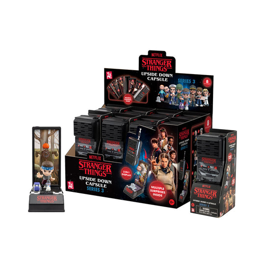 STRANGER THINGS - Talkie Walkie Capsule - Assort 8 Figurines BLIND BOX