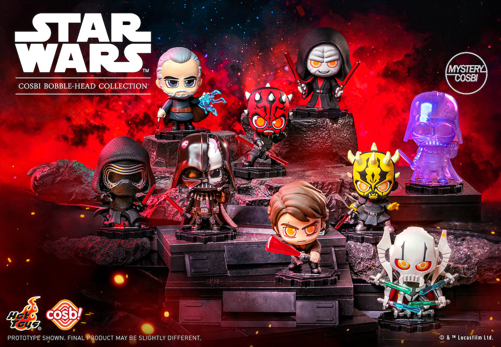 STAR WARS - Dark Side Series - Assortiment 8 Fig. Cosbi 8 cm