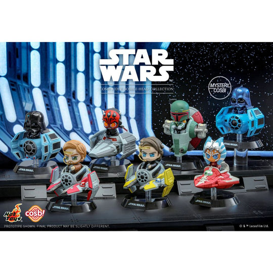 STAR WARS - Series 1 - Assortiment 6 Figures Cosbi Riders BLIND BOX