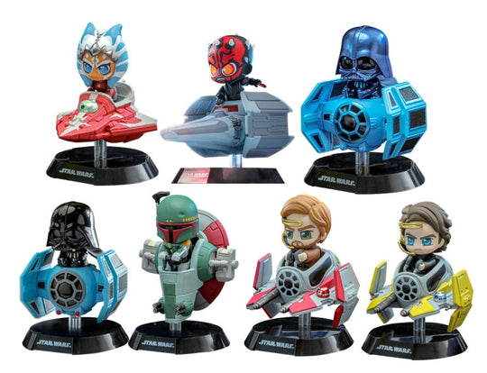 STAR WARS - Series 1 - Assortiment 6 Figures Cosbi Riders BLIND BOX