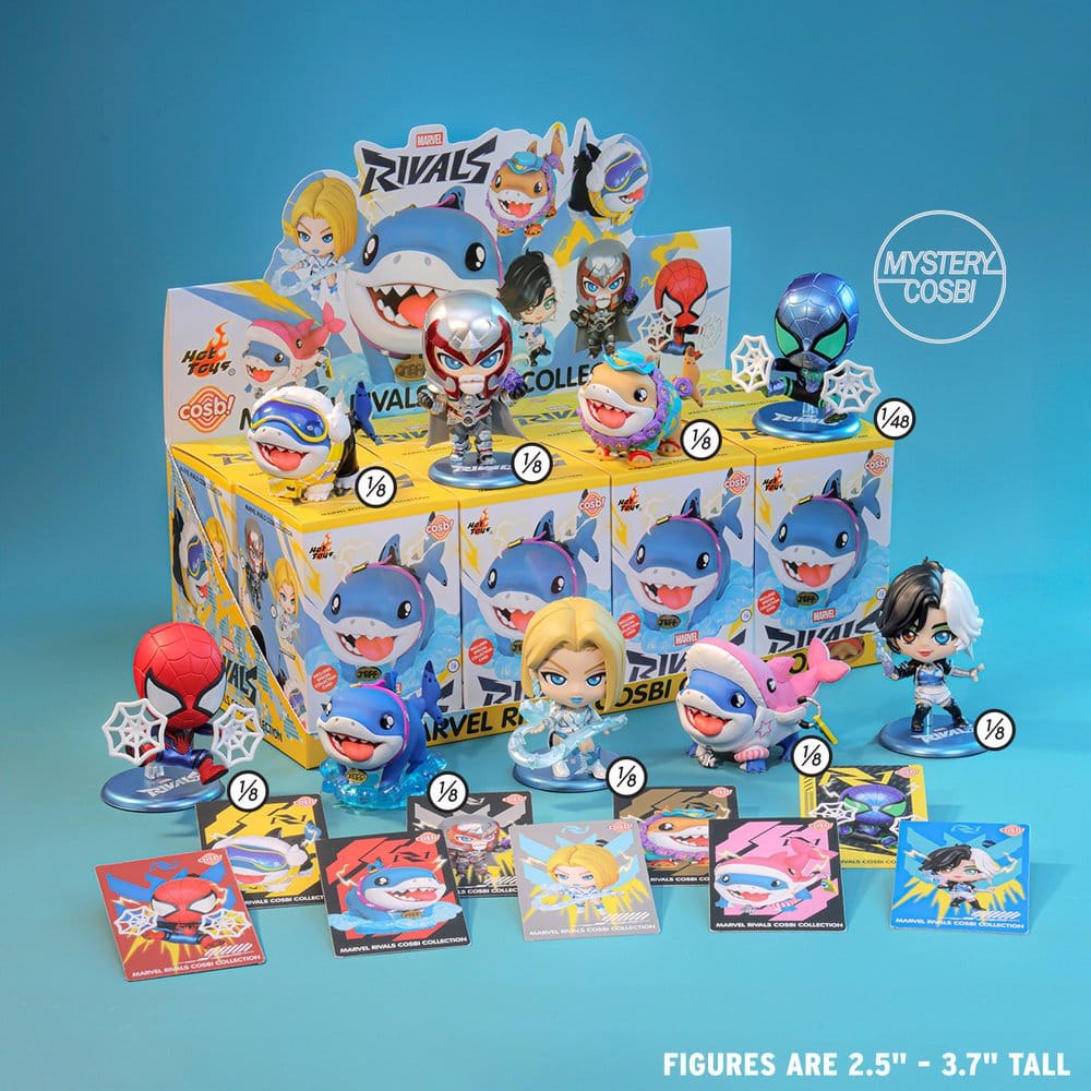 MARVEL RIVALS - Assort 8 Figurines Cosbi BLIND BOX