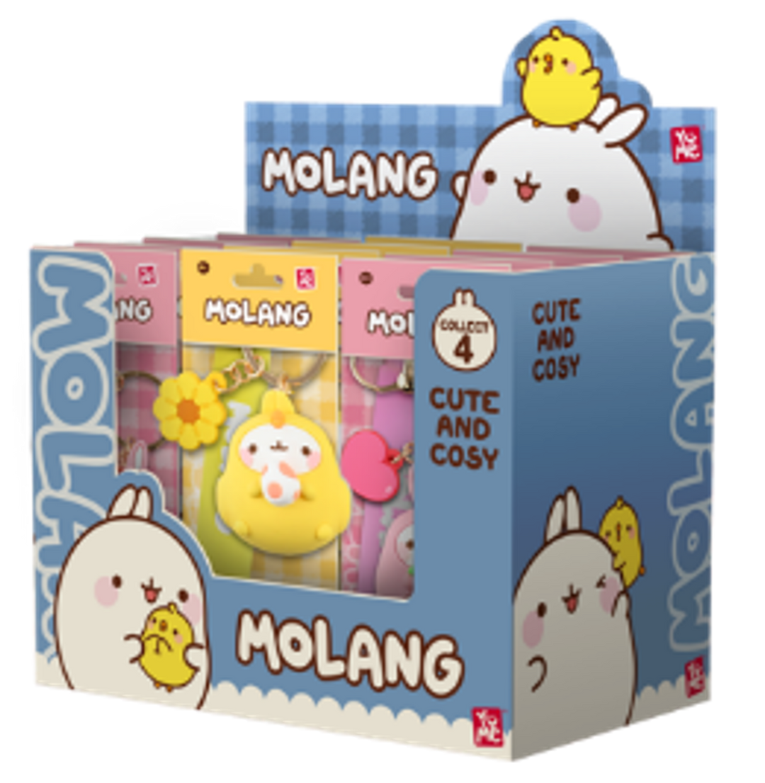 MOLANG - Animal Costume Series - Assortiment 9 Keychain 5cm Blind Box