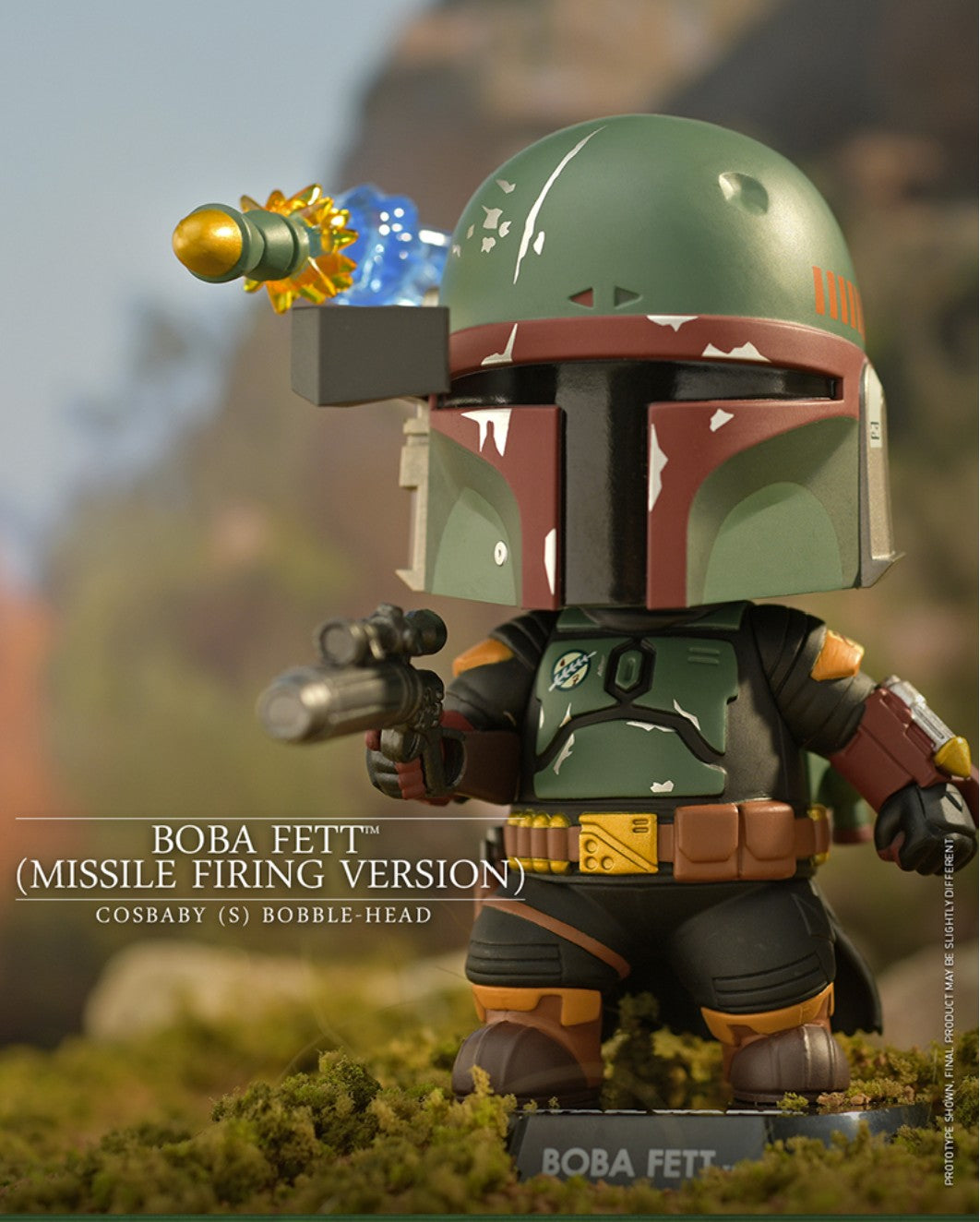 STAR WARS - Cosbaby - Wave 1 - Boba Fett 'Missike Firing Version'