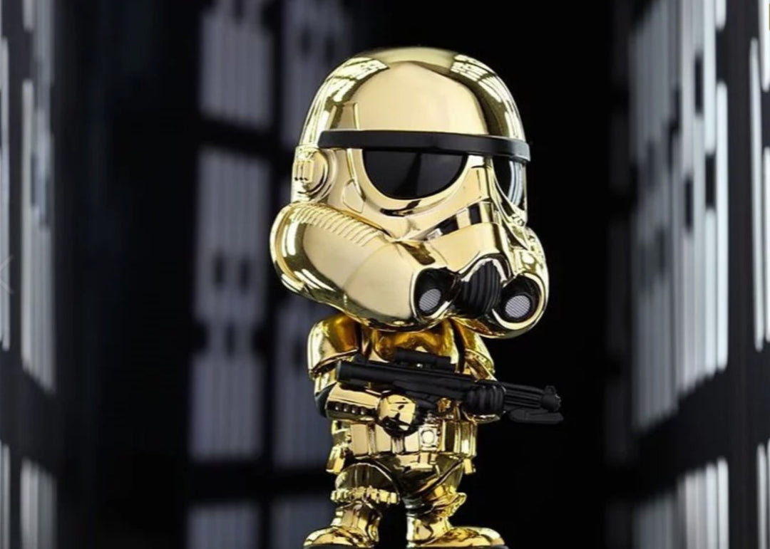 STAR WARS - Cosbaby - Wave 5 - Stormtrooper Metallic Gold Version