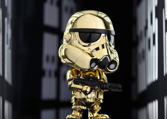 STAR WARS - Cosbaby - Wave 5 - Stormtrooper Metallic Gold Version