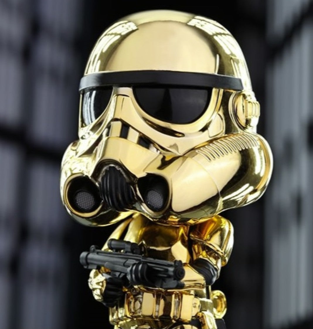 STAR WARS - Cosbaby - Wave 5 - Stormtrooper Metallic Gold Version