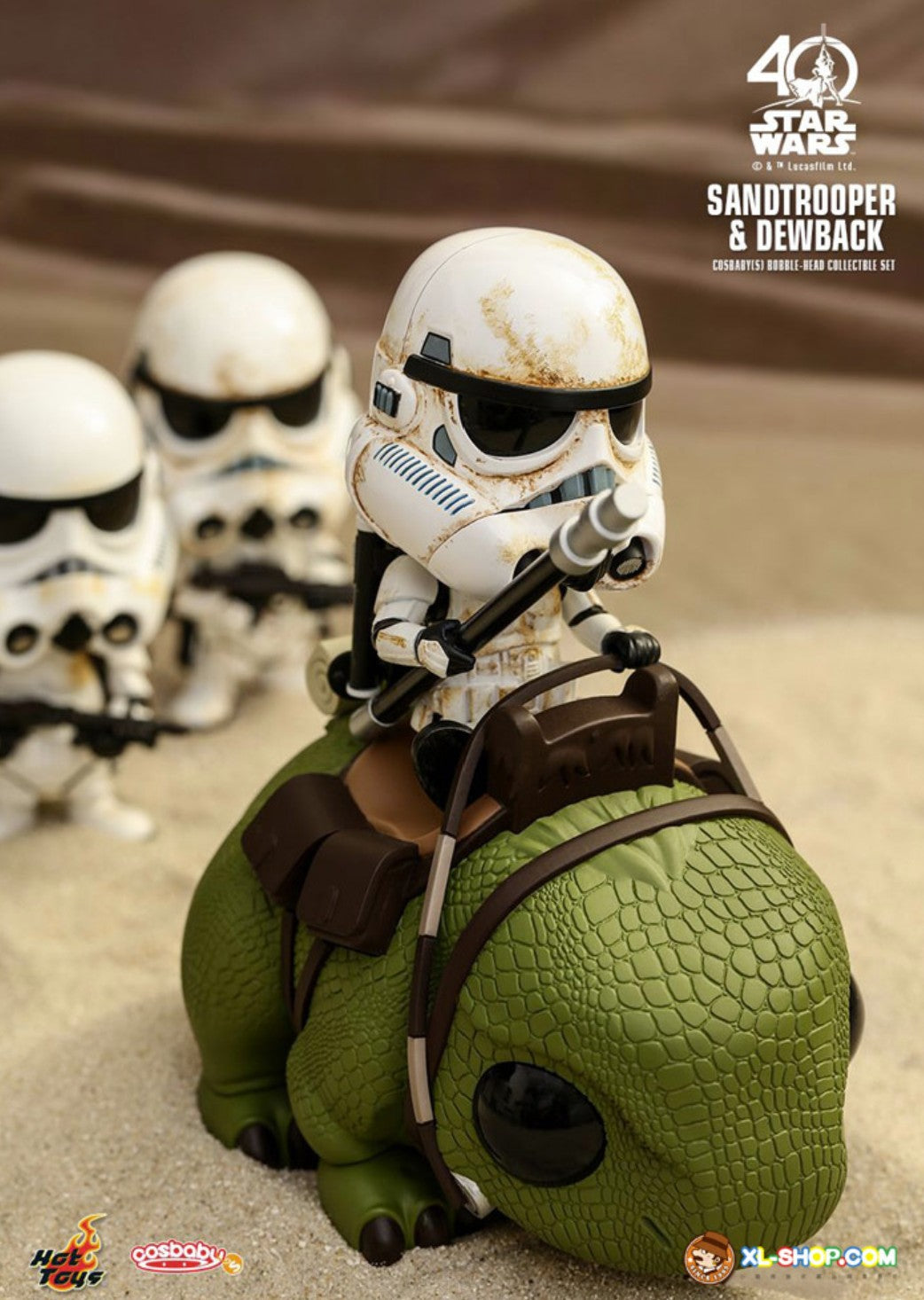 STAR WARS - Cosbaby - Wave 5 - Sandtrooper & Dewback