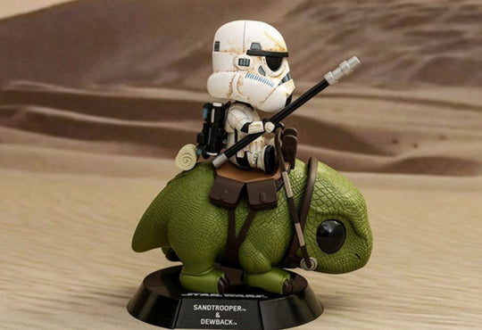 STAR WARS - Cosbaby - Wave 5 - Sandtrooper & Dewback