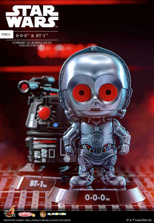 STAR WARS - Cosbaby - Wave 4 - 0-0-0 & BT-1 Set