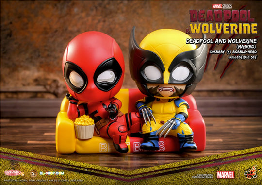 MARVEL - Cosbaby - Wave 5 - Deadpool & Wolverine Masked