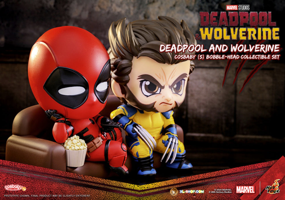 MARVEL - Cosbaby - Wave 4 - Deadpool & Wolverine Set