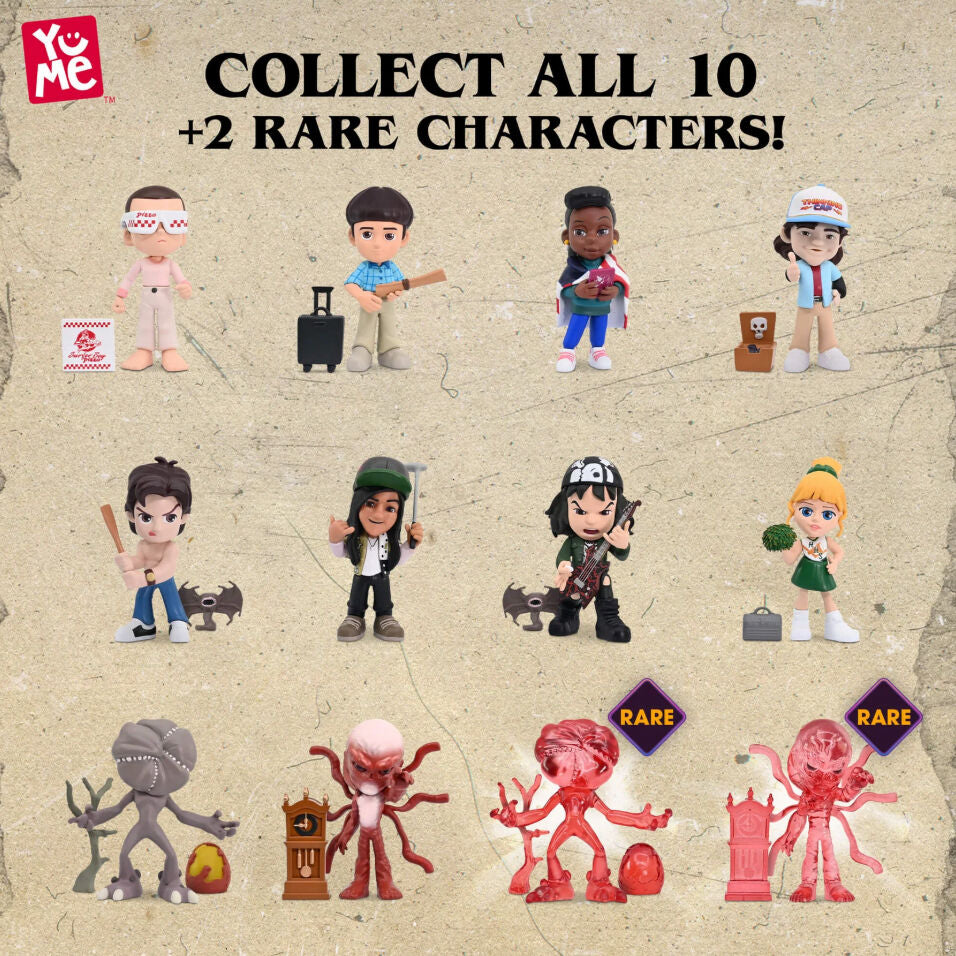 STRANGER THINGS - Capsule Series 2 - Assortiment 12 Figurines