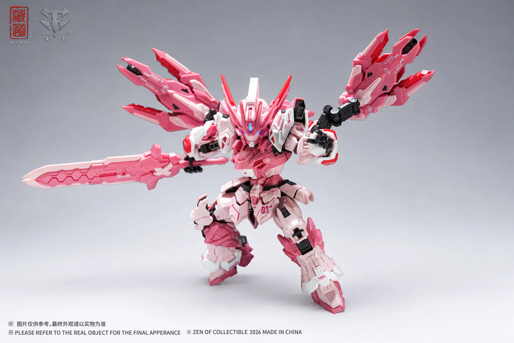 ZEN OF Collectible - CD-TGM-01C Tgm Tian Wei Pink LE - Model Kit 14cm