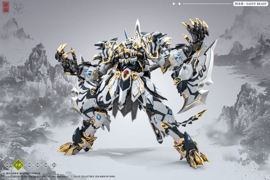 ZEN OF Collectible - CD-02U White Tiger Battle Version - Figure 28cm