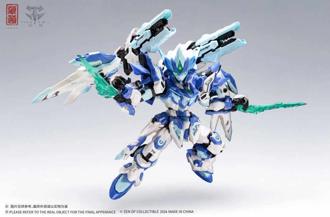 ZEN OF Collectible - CD-TGM-01C Tgm Tian Fa Blue LE - Model Kit 14cm