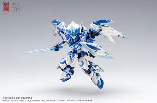 ZEN OF Collectible - CD-TGM-01C Tgm Tian Fa Blue LE - Model Kit 14cm