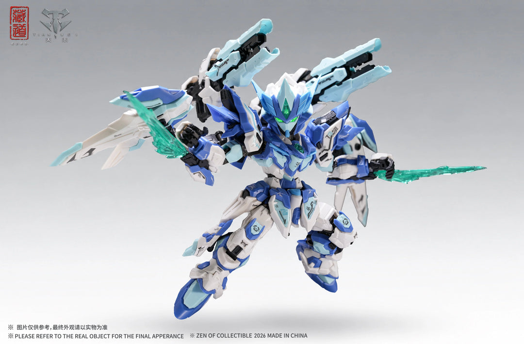 ZEN OF Collectible - CD-TGM-01C Tgm Tian Fa Blue LE - Model Kit 14cm