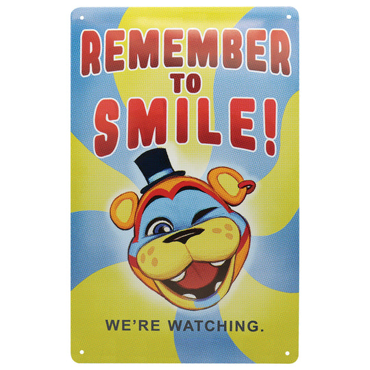 FIVE NIGHTS AT FREDDY'S - Fazbear - Tin Sign '30x20cm'