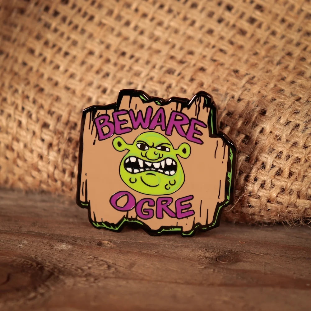 SHREK - Beware Ogre - Limited Edition Pin's