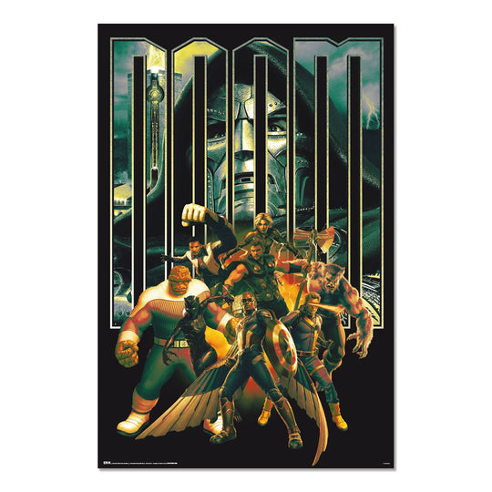 AVENGERS DOOMSDAY - Doom - Poster 61 x 91cm