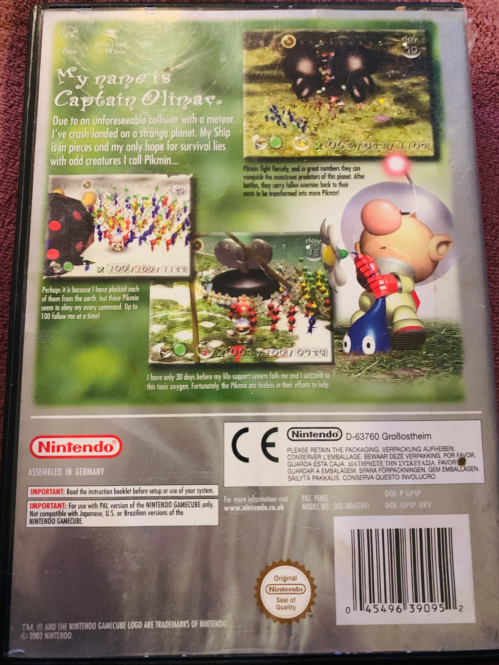 Pikmin. Gamecube.