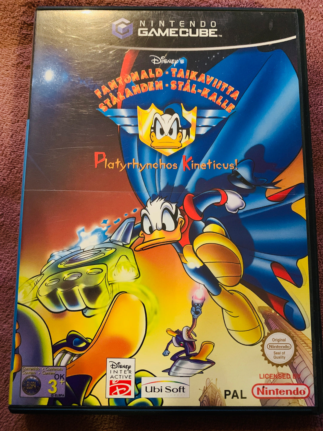 Disney´s Fantonald - Platyrhynchos Kineticus. Gamecube.