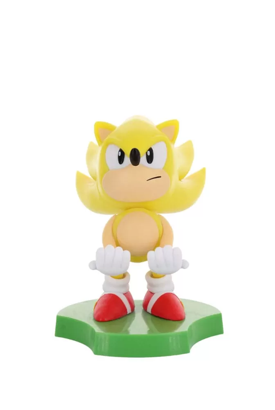 SONIC - Super Sonic - Controller & Phone Support 'Holdem' - 11cm