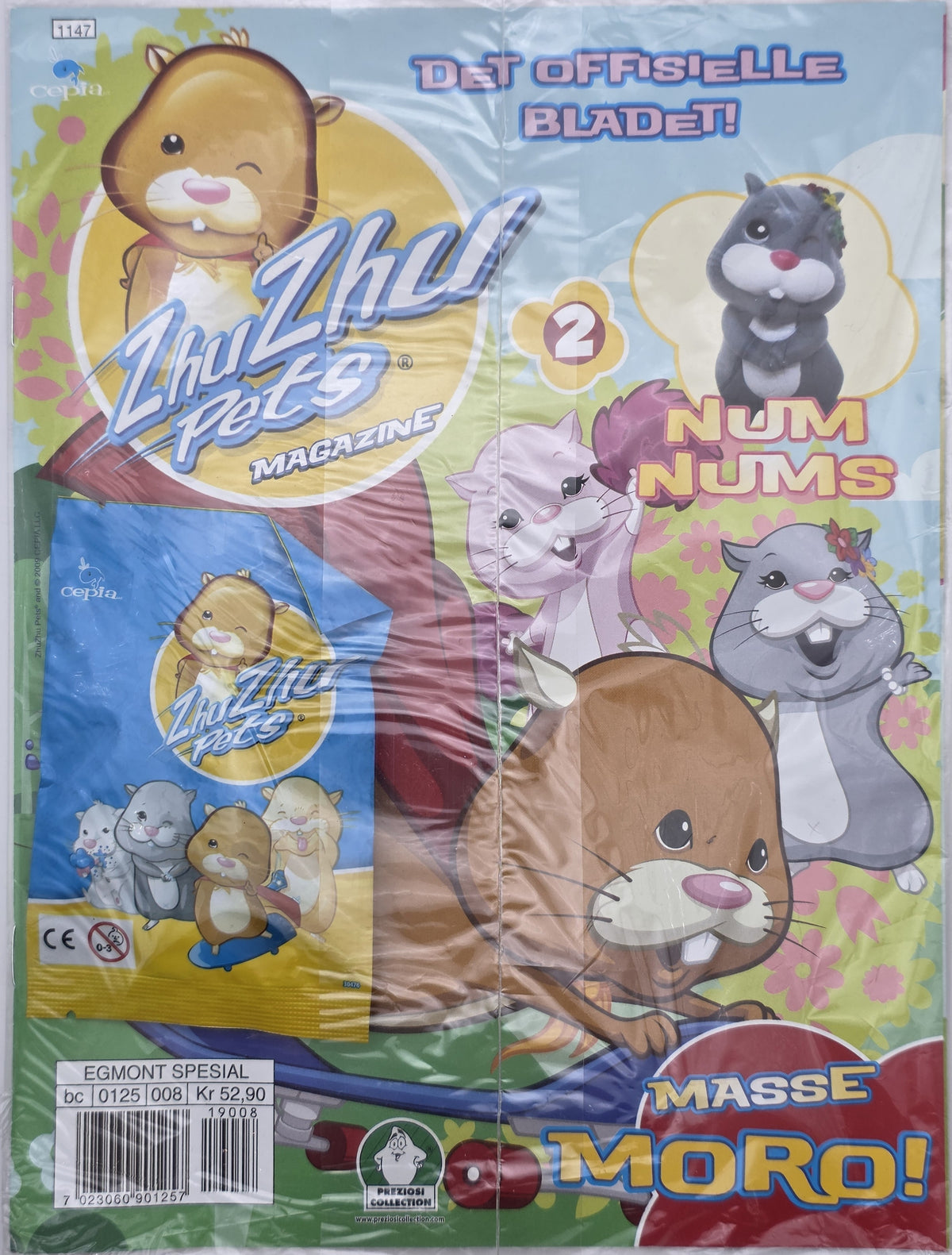 ZhuZhu Pets Magazine Nr. 2. Ny i plast!