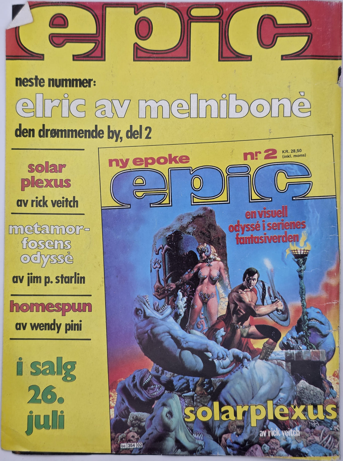 Epic: En visuell odyssé i serienes fantasiverden Nr. 2