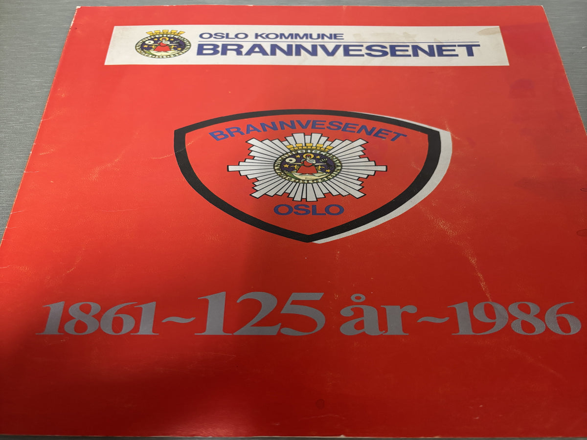 Oslo Kommune Brannvesenet: 1861 ~ 125 år ~ 1986