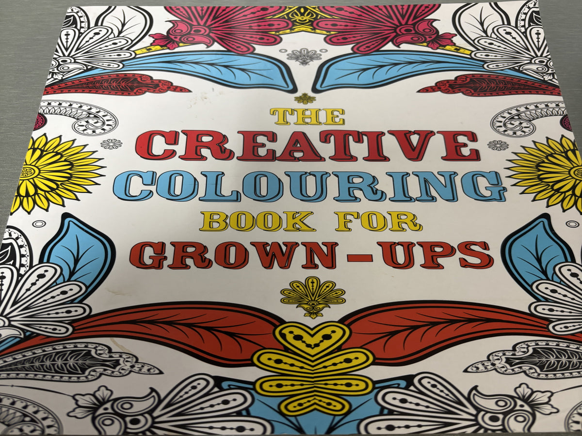 The Creative Colouring Book for Grown-Ups