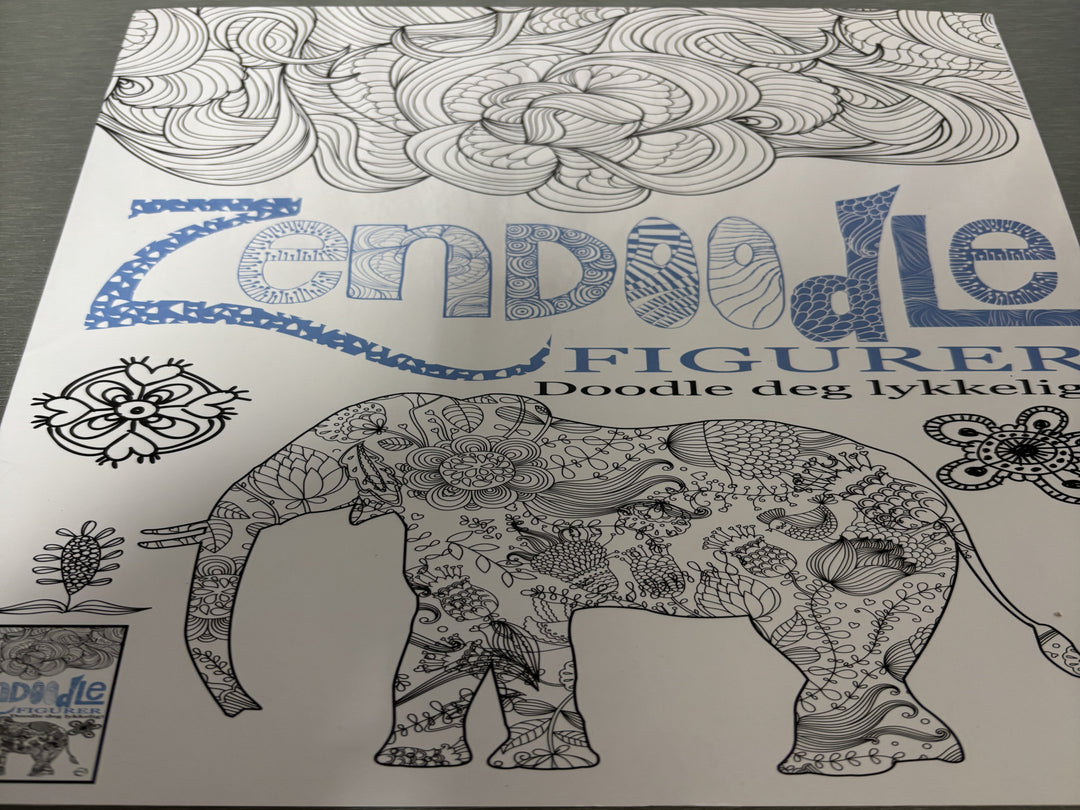 Zendoodle Figurer - Doodle deg lykkelig
