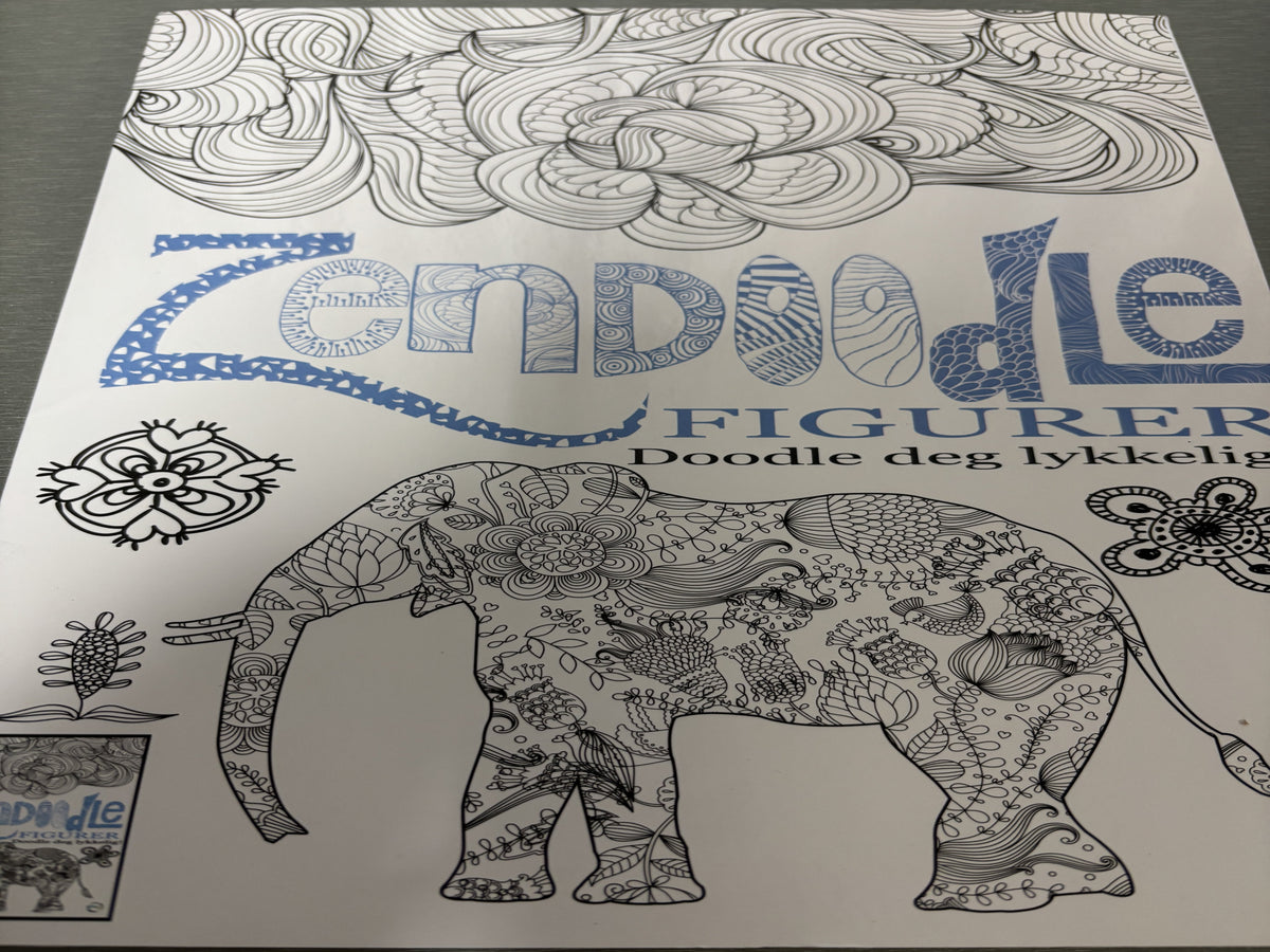 Zendoodle Figurer - Doodle deg lykkelig