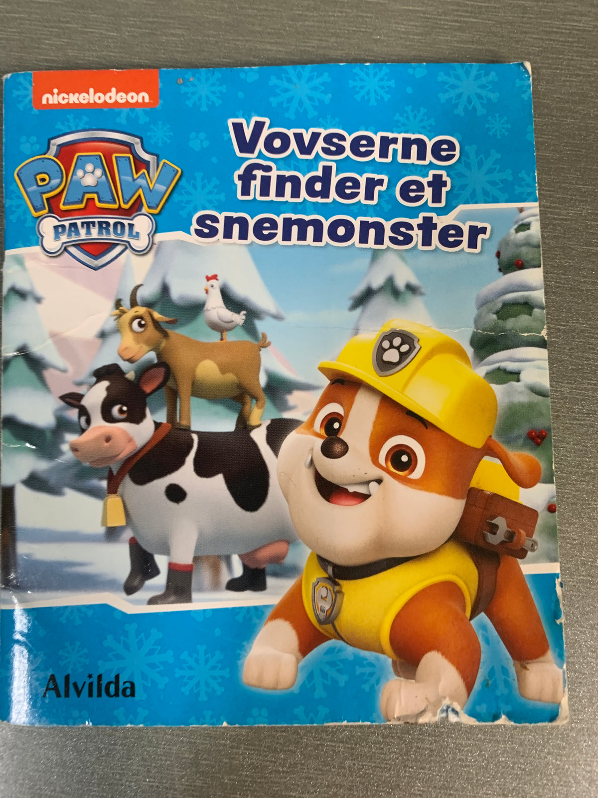 Vovserne finder et snemonster