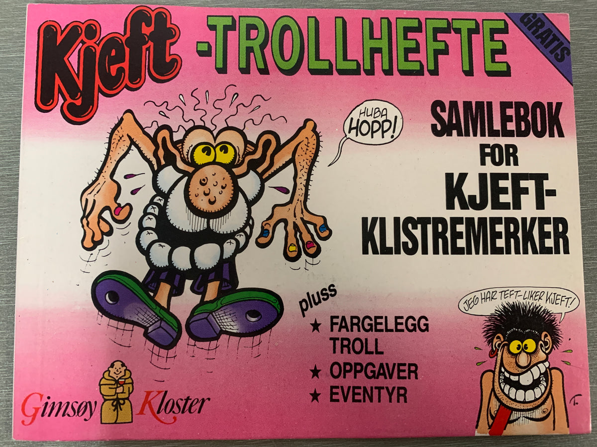 Kjeft-Trollhefte: Samlebok for Kjeft-klistremerker
