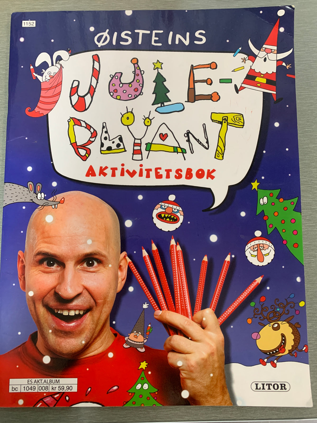 Øisteins Jule-Blyant Aktivitetsbok