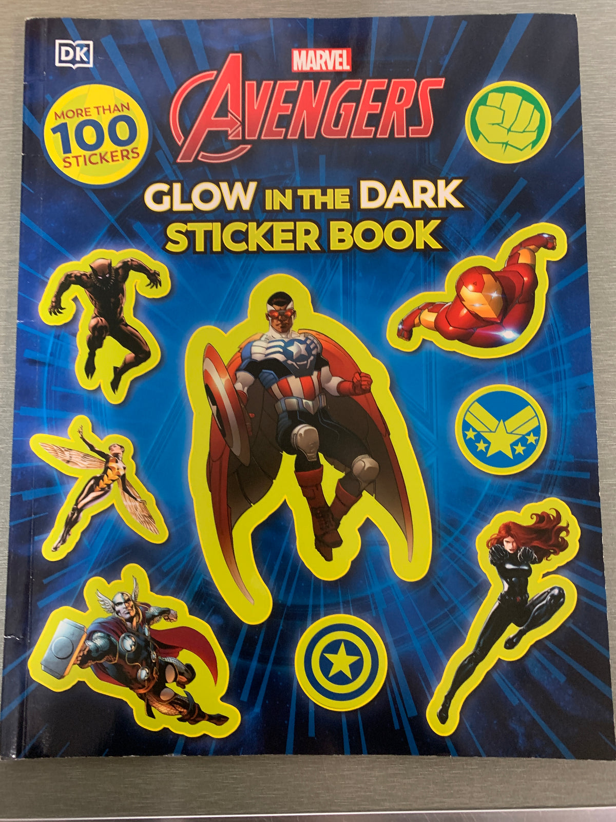 Marvel Avengers: Glow in the Dark Sticker Book